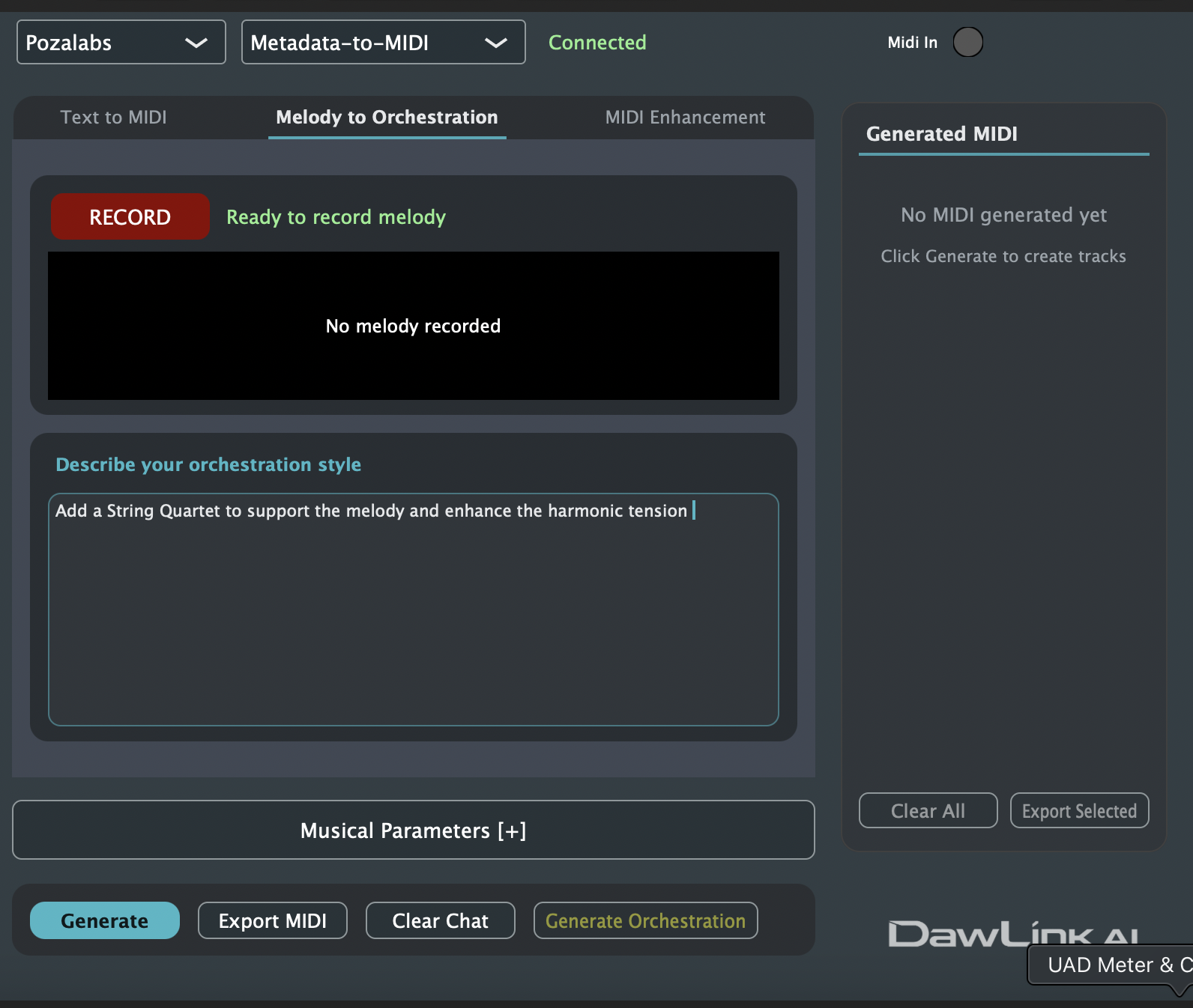 DawLink AI — AI Composition Engine for Your DAW